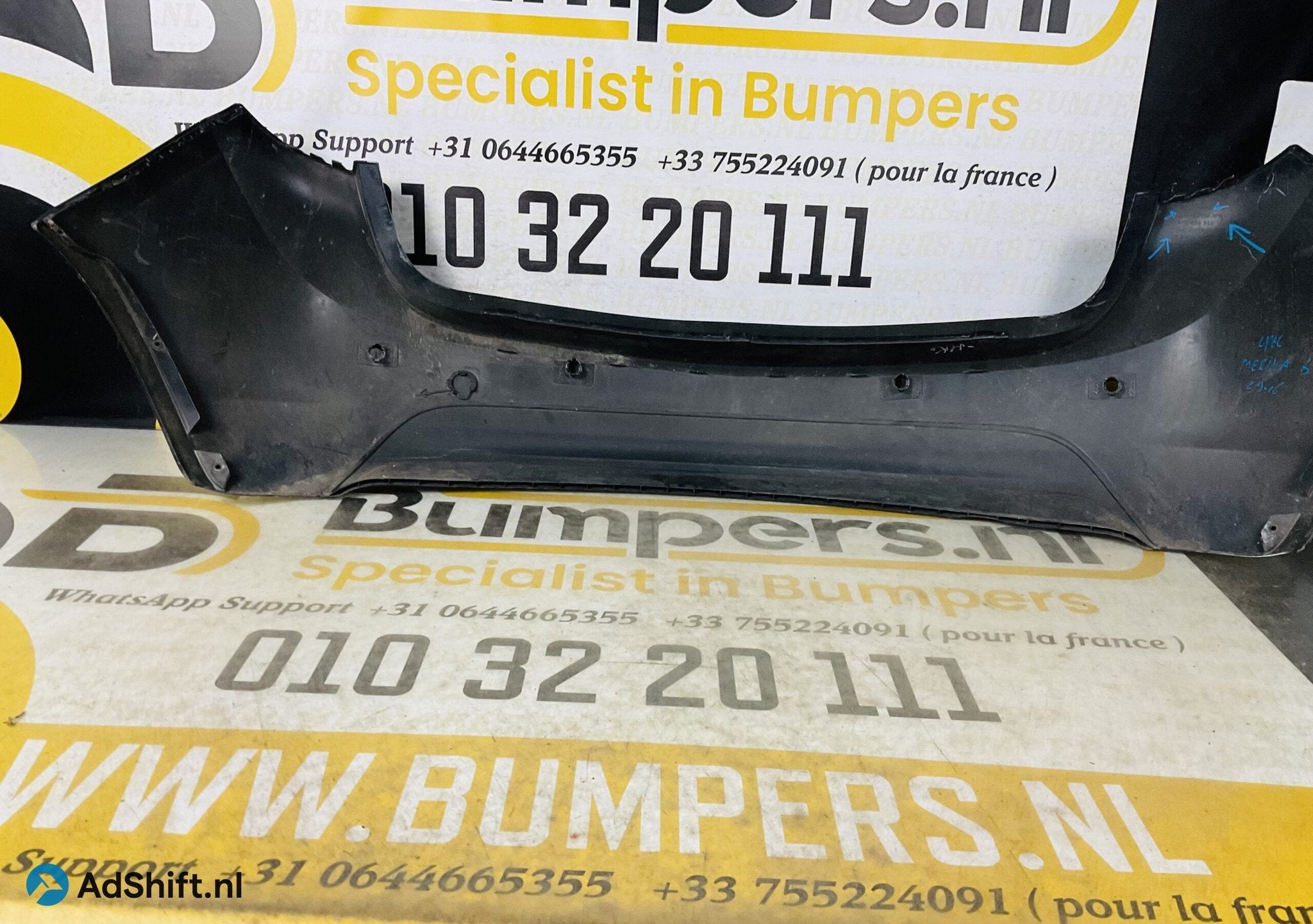 Bumper Opel Meriva B 2009-2016 Achter Bumper 1-F6-6586R, Bumper