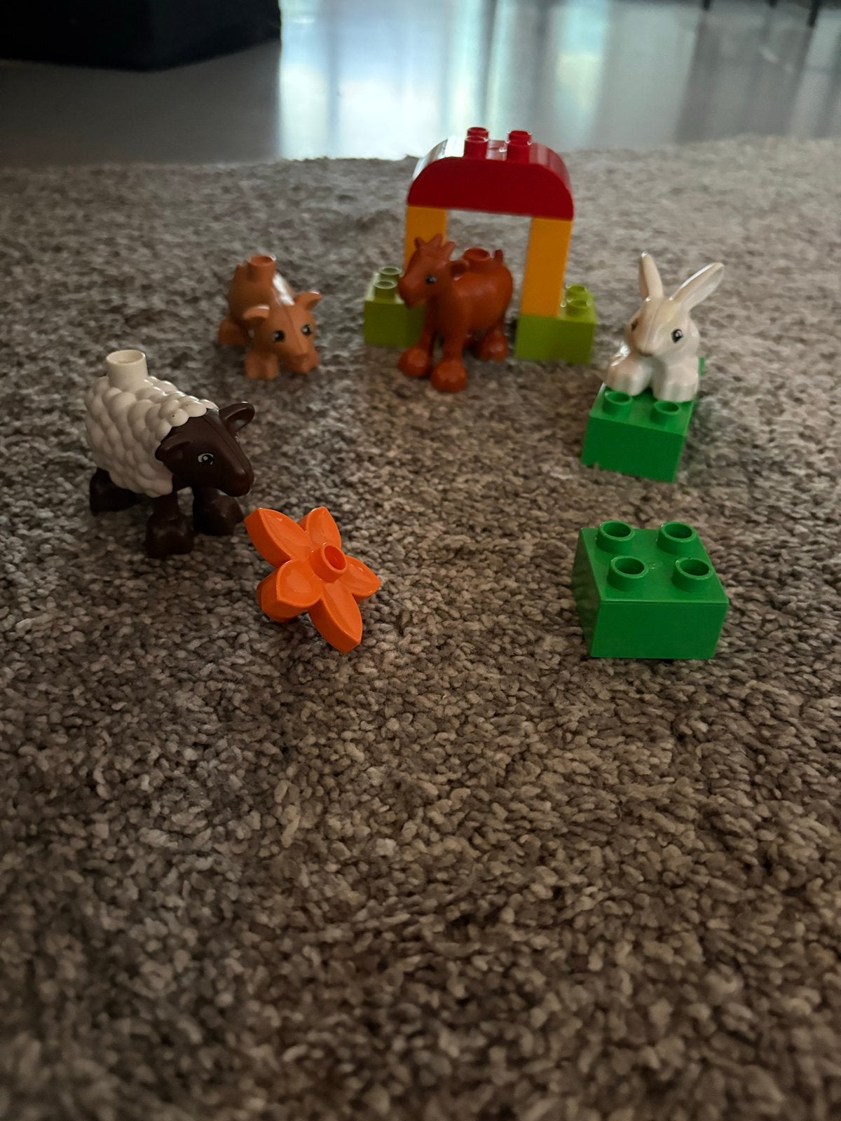 Duplo Boerderij Dieren Set - Compleet en Zo Goed als Nieuw, Overige thema's, Ophalen of Verzenden, Zo goed als nieuw, Compleet