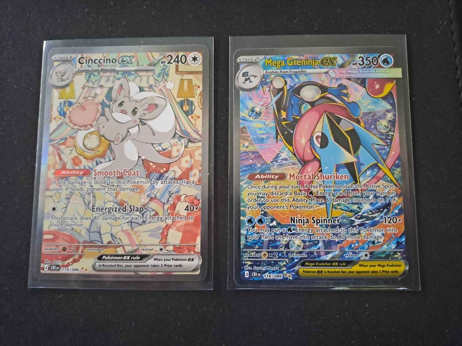 Greninja Cinccino SIR, Hobby en Vrije tijd, Verzamelkaartspellen | Pokémon, Ophalen, Boosterbox