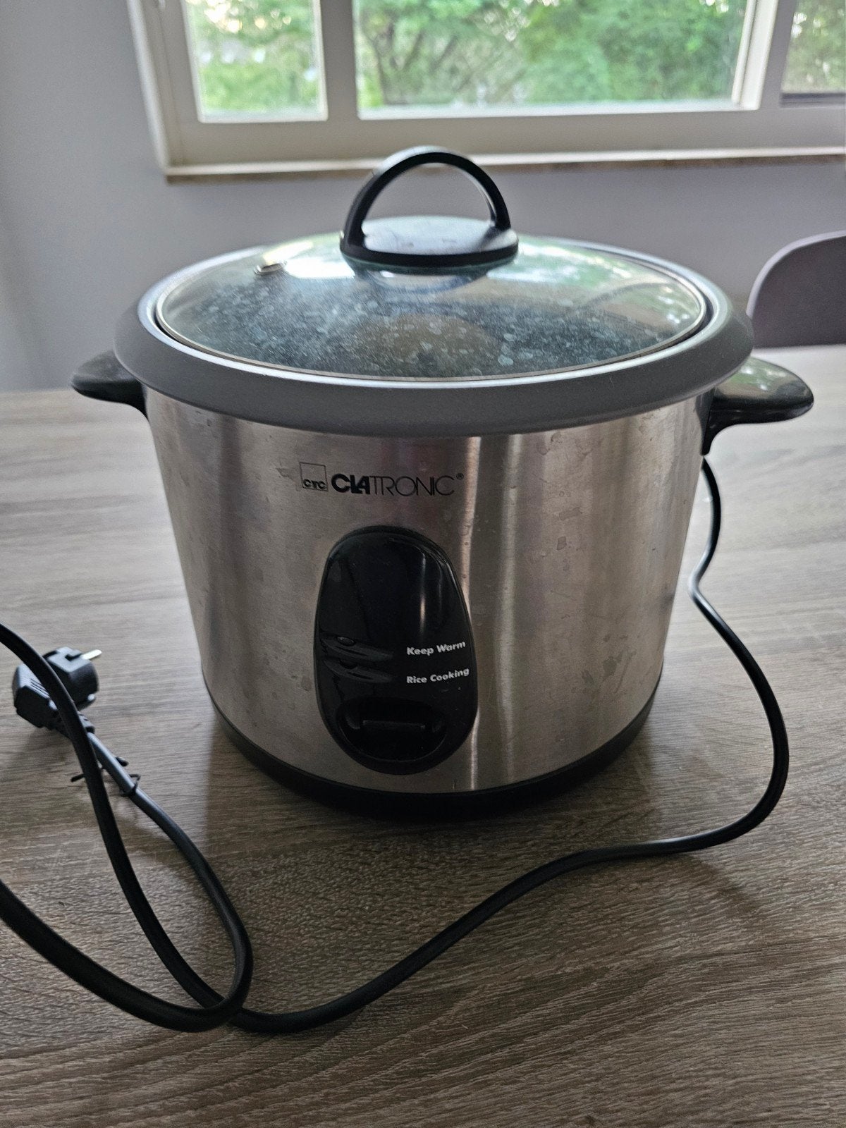 Clatronic Rijstkoker RK 3309 met stoomfunctie, Ophalen of Verzenden, Gebruikt