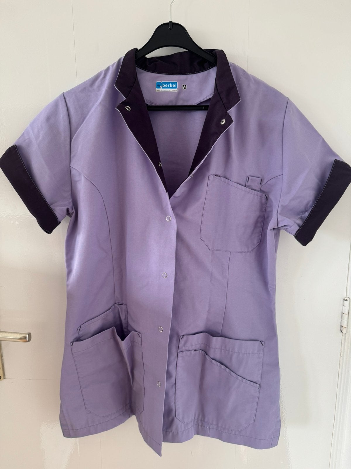 Zorgkleding, jasje, Maat 38/40 (M), Paars, Ophalen of Verzenden, Zo goed als nieuw