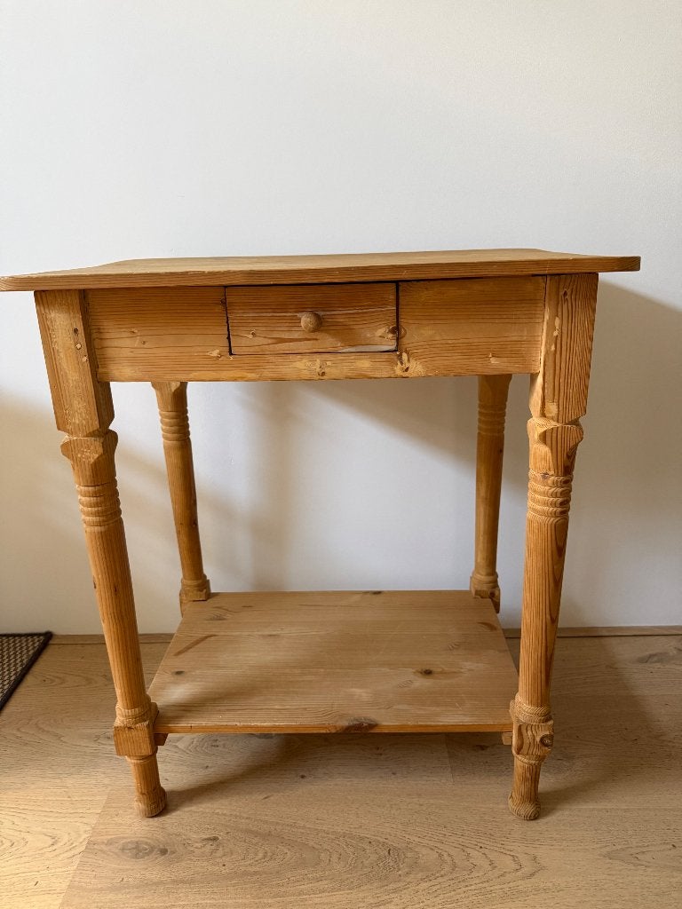 Grenen tafeltje, Antiek en Kunst, Ophalen