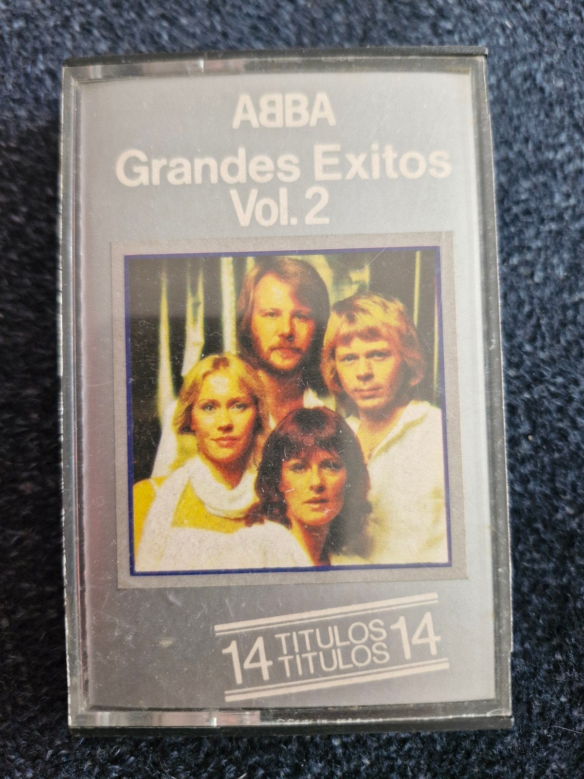 ABBA - Grandes Exitos Vol. 2 Cassettebandje, Cd's en Dvd's, Gebruikt, 1 bandje, Ophalen of Verzenden, Origineel