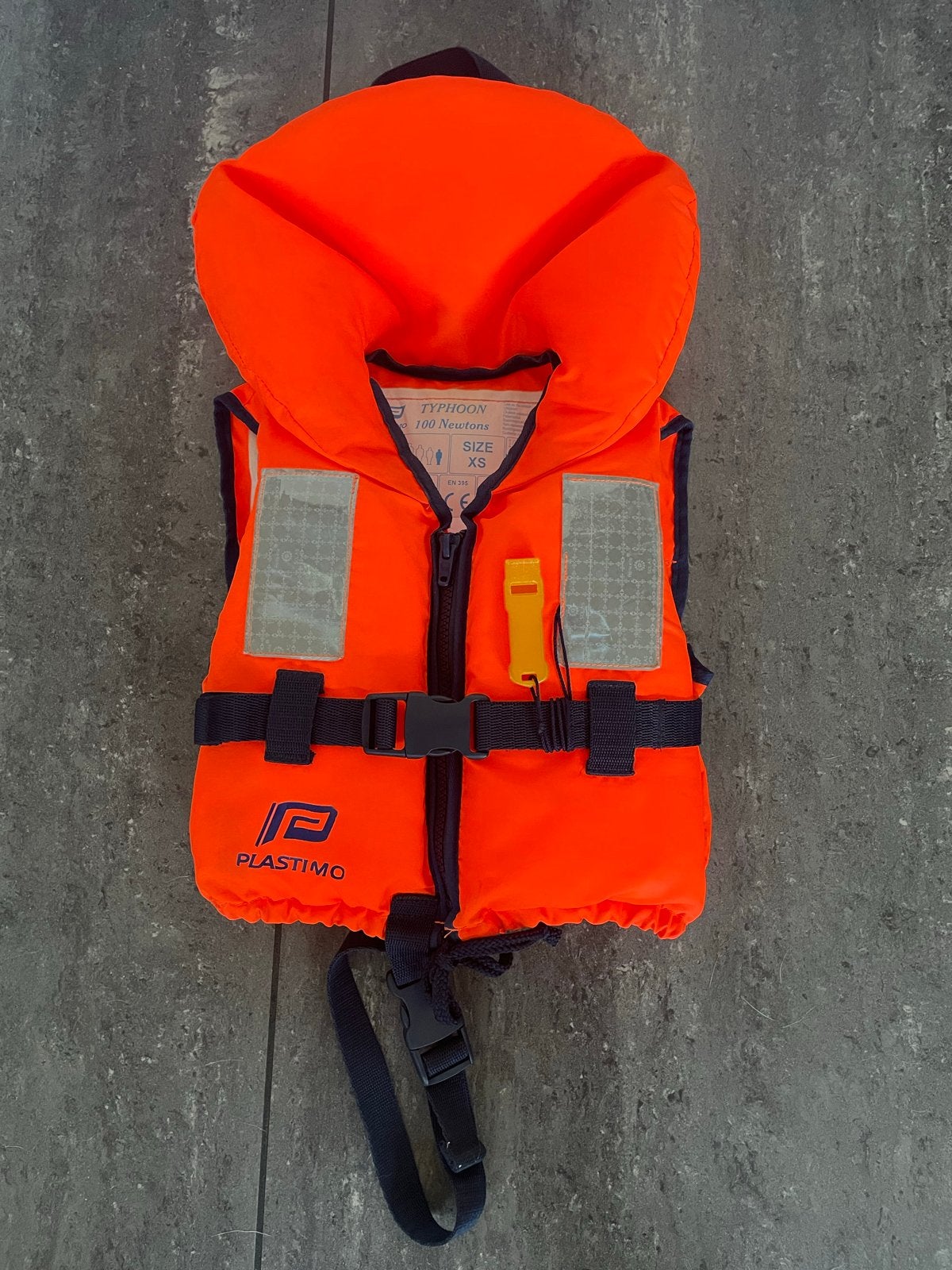 Plastimo Typhoon 100N reddingsvest XS 3-10kg zgan zwemvest, Ophalen of Verzenden, Zo goed als nieuw, Overige typen