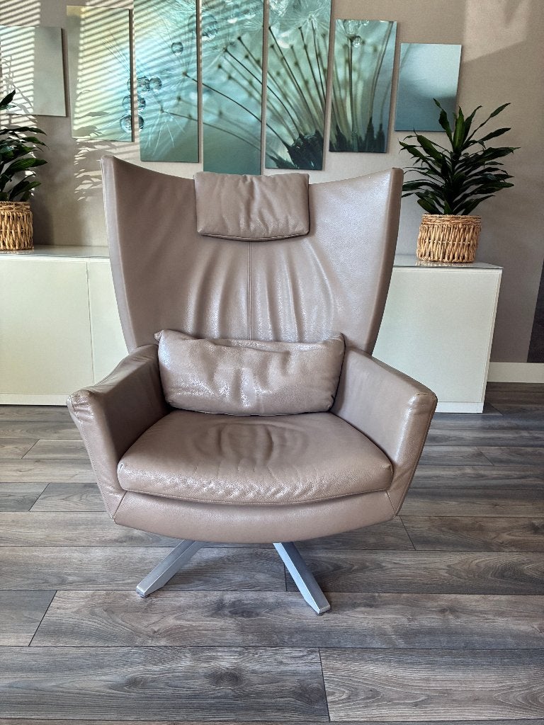 Design On Stock Maua  Fauteuil (Gerard van den Berg), Ophalen, Gebruikt, 75 tot 100 cm, Leer