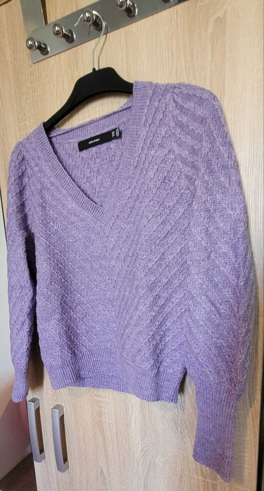 Vero Moda paarse trui met V-hals maat XS, Kleding | Dames, Vero Moda, Paars, Ophalen of Verzenden, Zo goed als nieuw