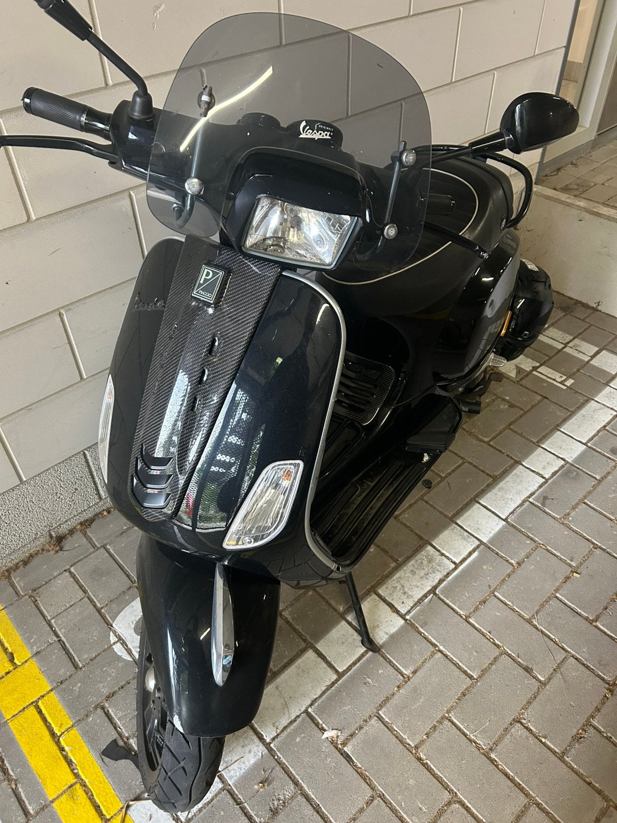 Vespa S 50 blauw kenteken 4T, Ophalen, Gebruikt, Vespa S, Benzine