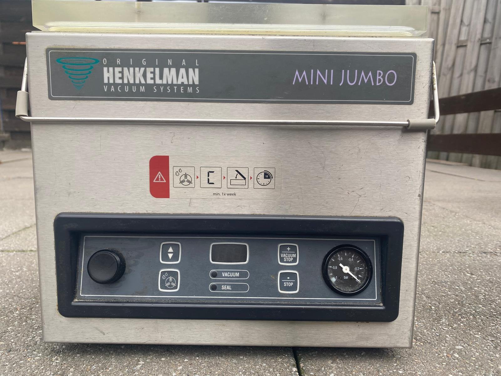 Henkelman Mini Jumbo professionele vacuümmachine – topstaat, Ophalen of Verzenden