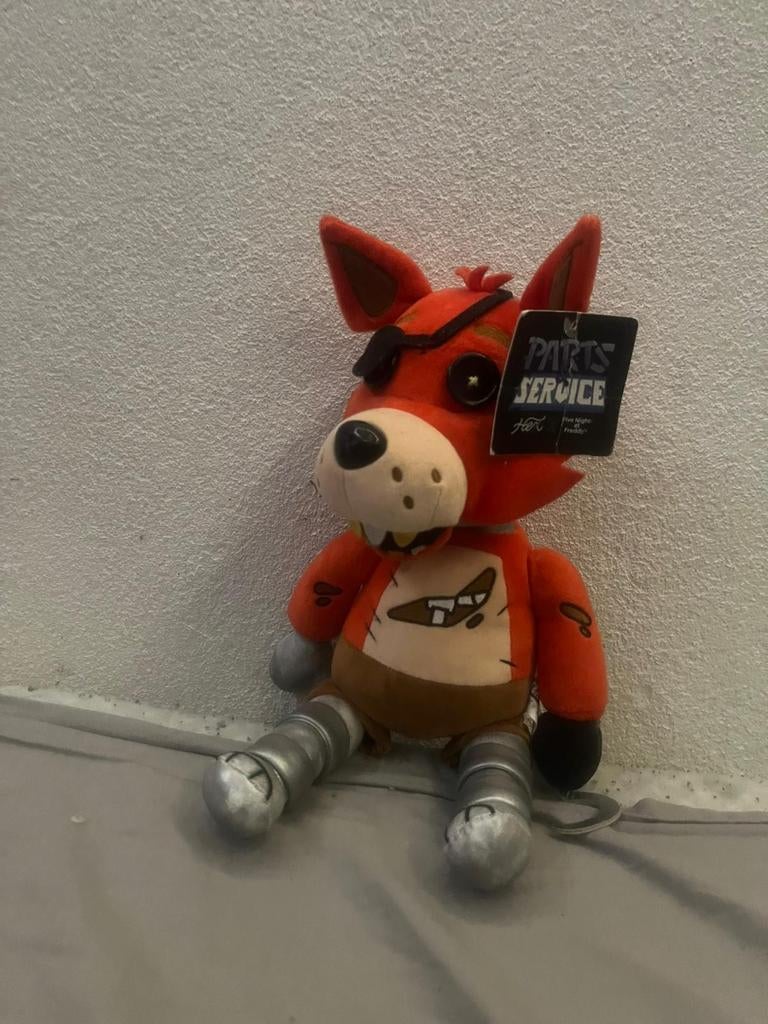 Five Nights at Freddy's Foxy knuffel - Parts Service, Ophalen of Verzenden, Zo goed als nieuw, Overige typen