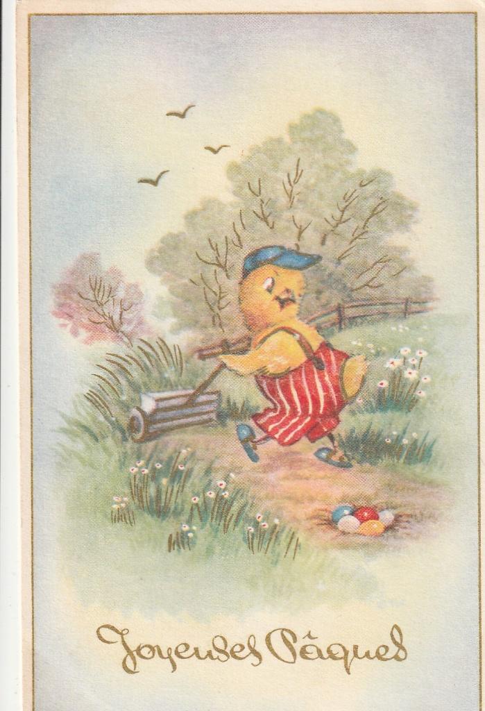 paaskaart, Verzenden, Voor 1920, Sterren en Beroemdheden