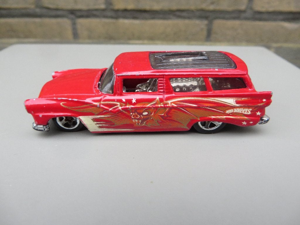 Hotwheels Ford Ranch Wagon 8 Crate, Ophalen of Verzenden, Gebruikt, Auto