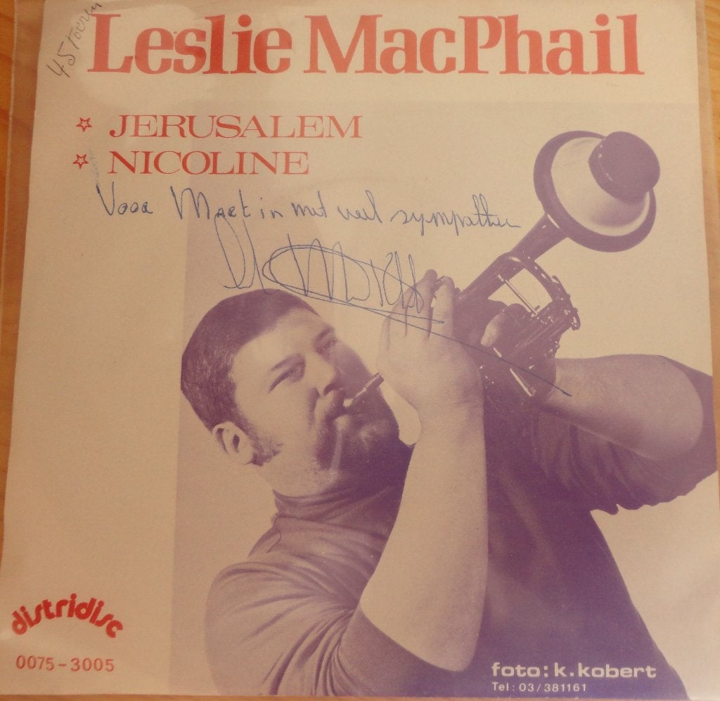 Leslie MacPhail > Jerusalem, Cd's en Dvd's, Ophalen of Verzenden, Gebruikt, 7 inch