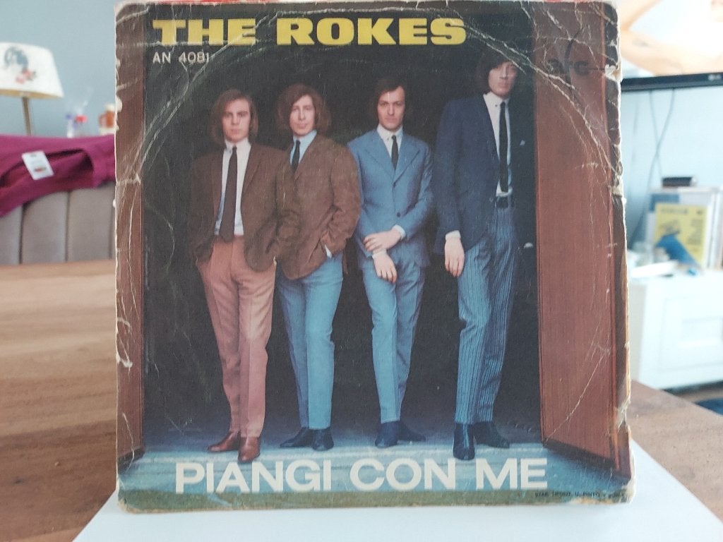7" Single The Rokes - Piangi Con Me / Che Colpa Abbiamo Noi, Gebruikt, 7 inch, Ophalen of Verzenden, Pop