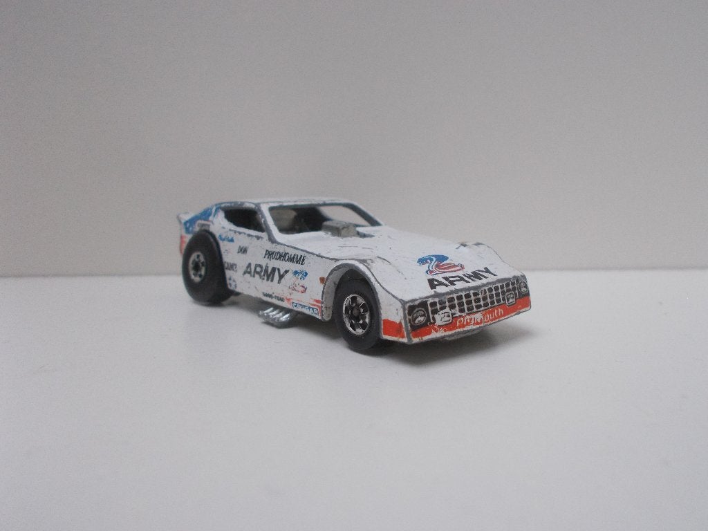 6506 Plymouth Army Funny Car Hot Wheels (HotWheels), Ophalen of Verzenden, Gebruikt, Auto