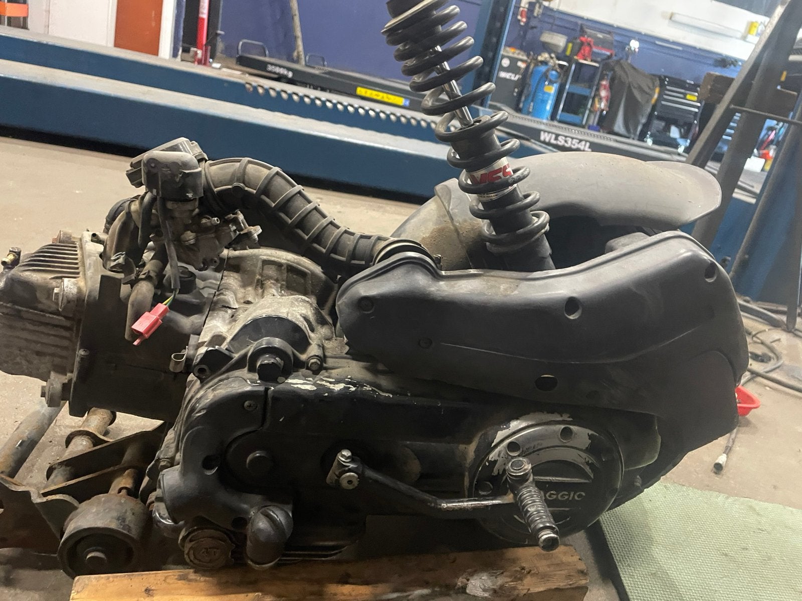 80cc 4 takt blok, Ophalen of Verzenden, Uitlaat, Piaggio