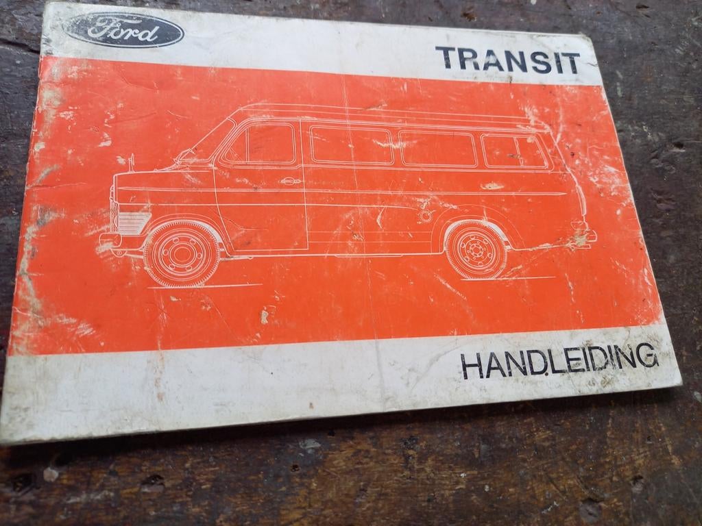 Handleiding FORD TRANSIT 1974 NL, Ophalen of Verzenden