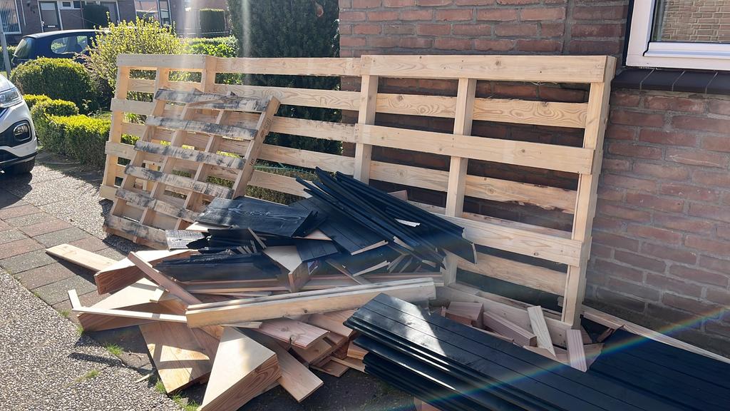 Hout, Minder dan 3 m³, Ophalen