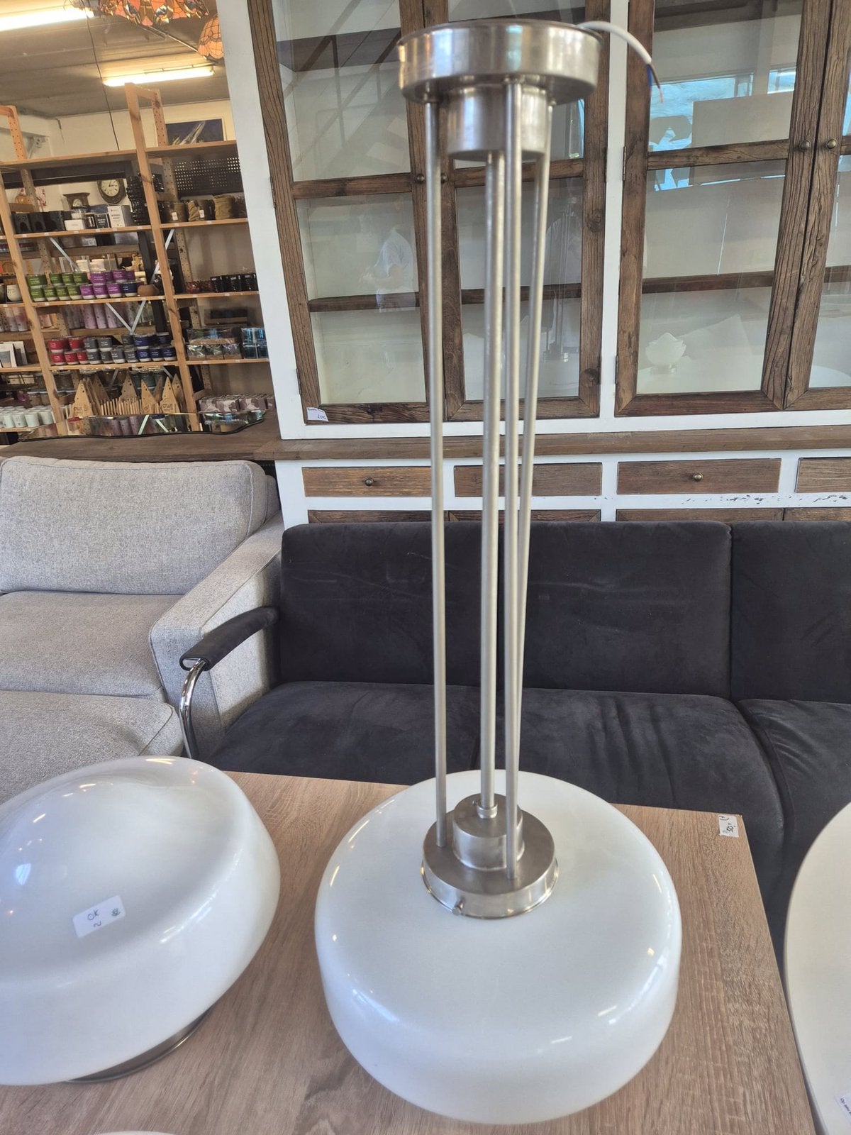 Vintage / Art Deco design lampen - Gispen hanglamp, Ophalen of Verzenden, Gebruikt