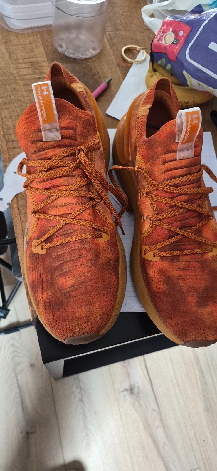 Under Armour Phantom Sneakers Oranje - Maat49, Kleding | Heren, Ophalen, Gedragen, Overige kleuren