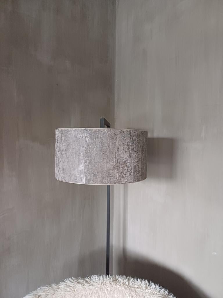 Grote lampenkap van Duran, met subtiel gouden glittertje, Huis en Inrichting, Ophalen of Verzenden, Zo goed als nieuw, Rond