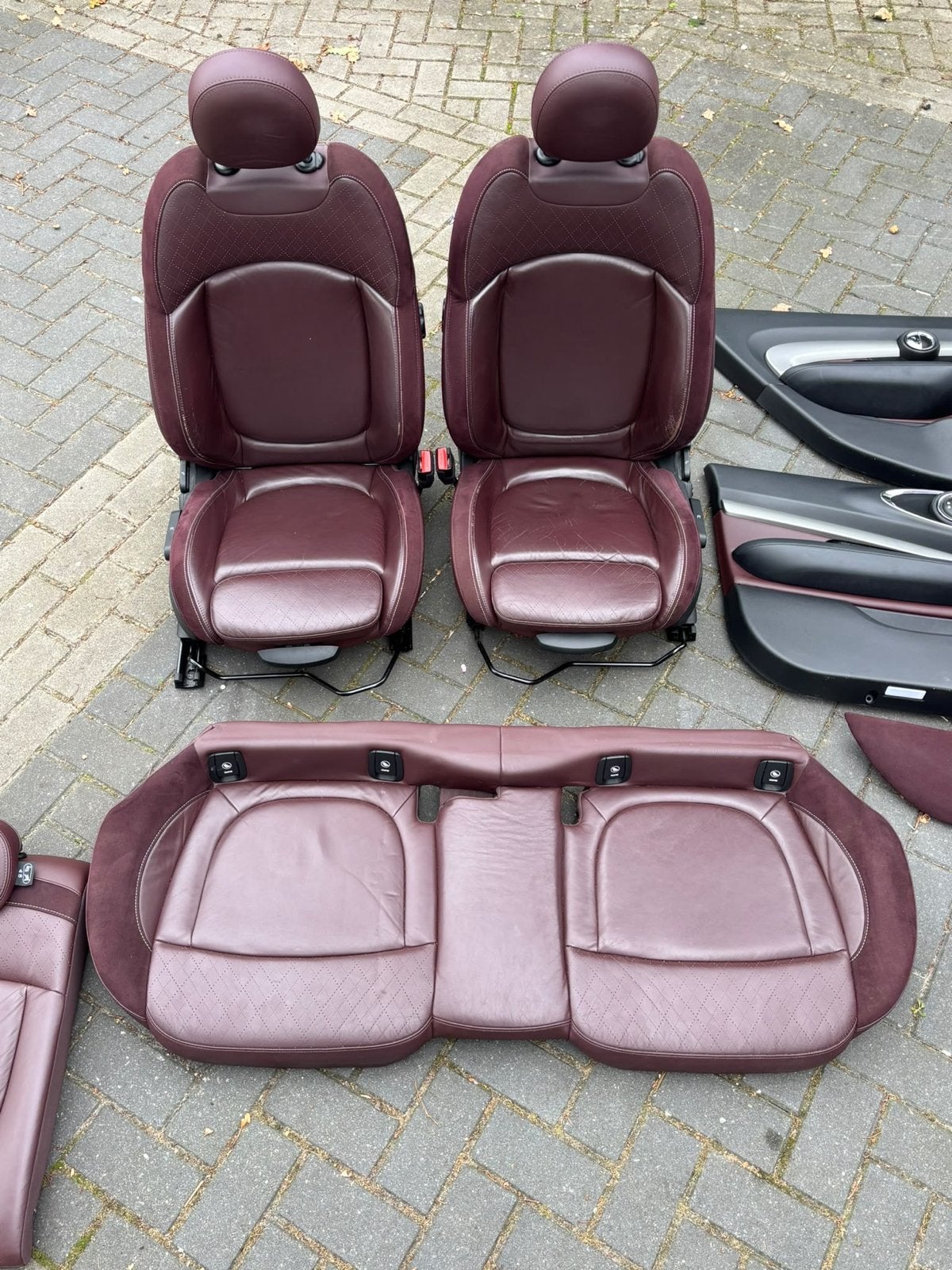 Lederen interieur Mini Clubman F54 (2015-2024) met stoelverw, Auto-onderdelen, Ophalen, Gebruikt, Mini