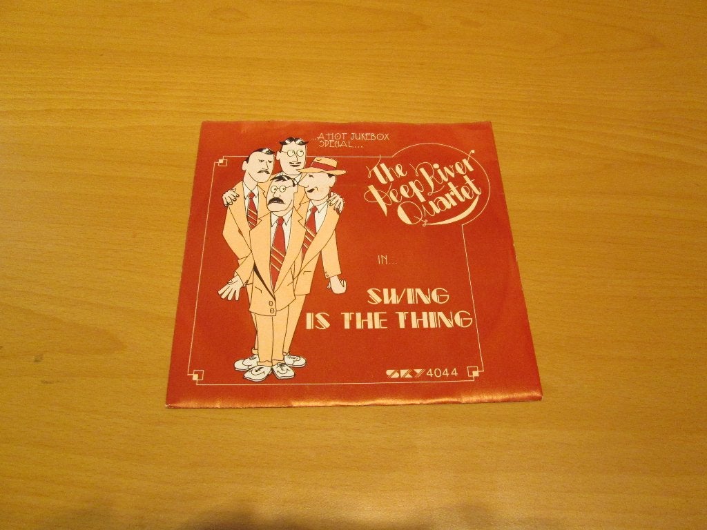 The Deep River Quartet - Swing Is The Thing / Jukebox Saturd, Ophalen of Verzenden, Gebruikt, Pop