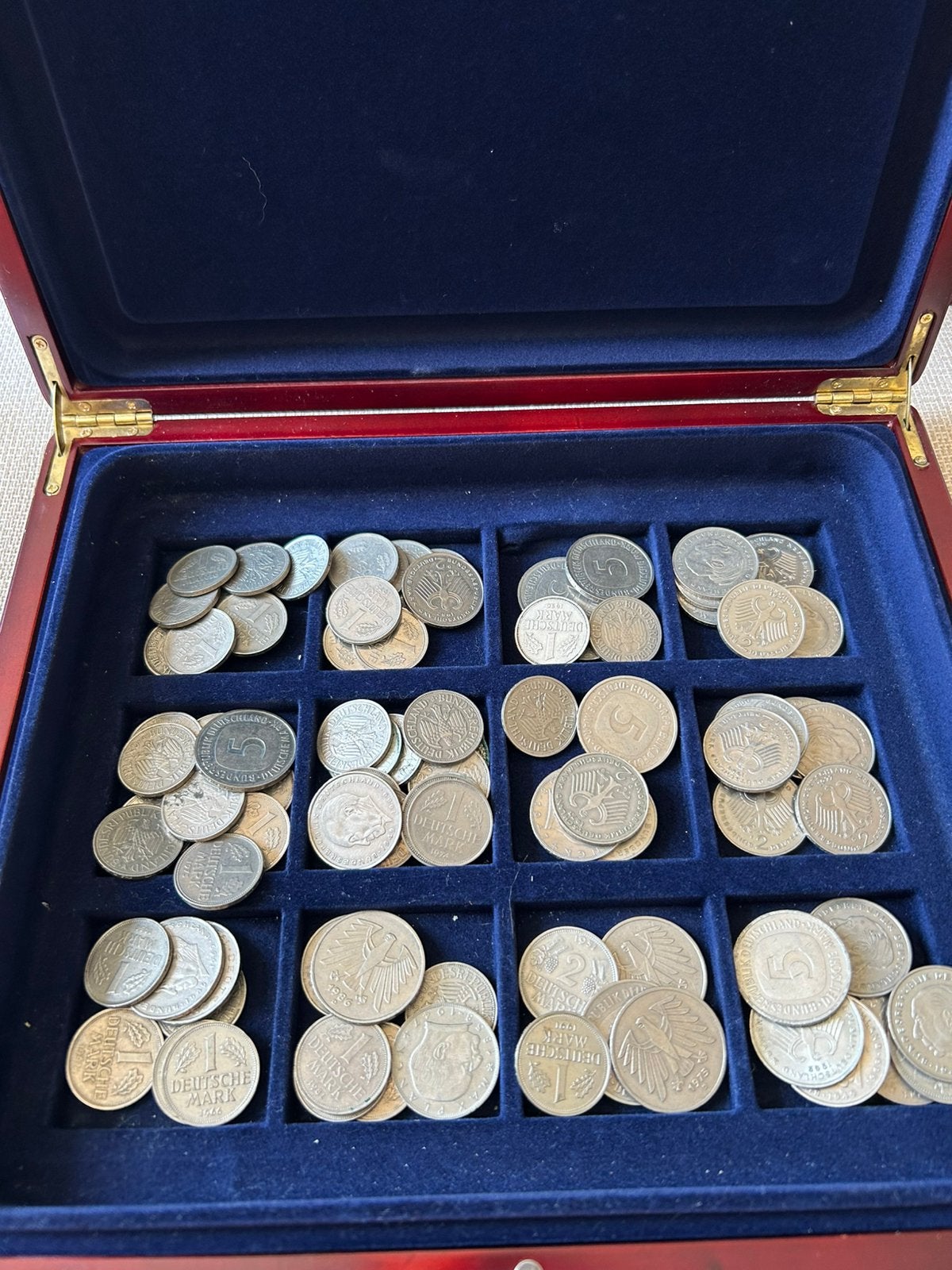 Duitse marken munten, Ophalen of Verzenden, Buitenland, Munten
