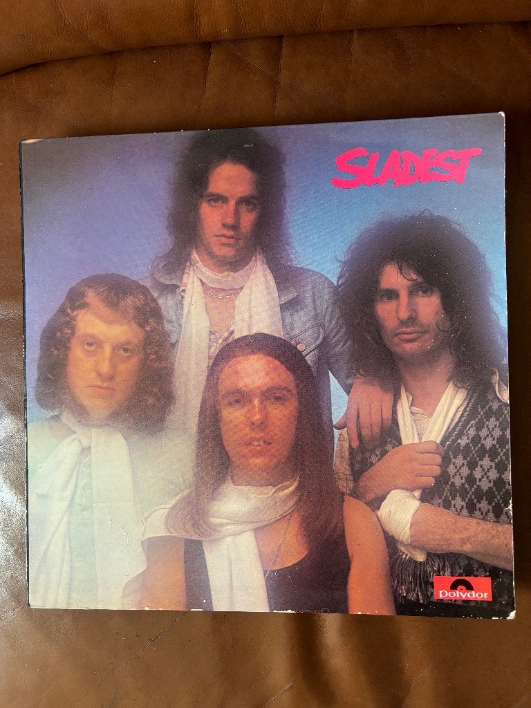 Lp van Slade, Cd's en Dvd's, Gebruikt, Overige formaten, Ophalen of Verzenden, Poprock