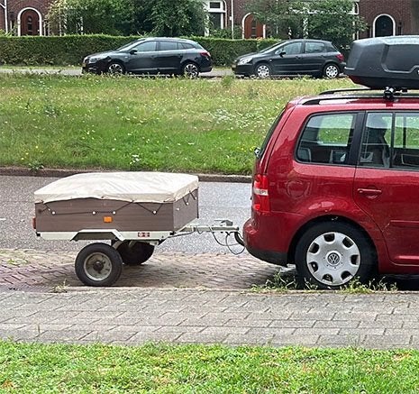 klein karretje, 100 liter of meer, Ophalen, Gebruikt, Transportkar