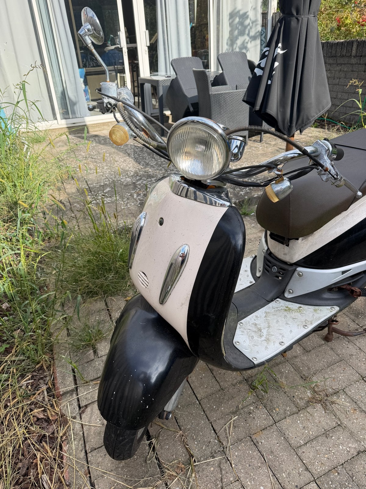 Roma scooter - 1 jaar stilgestaan, accu leeg, Ophalen, Gebruikt, Benzine, Overige merken