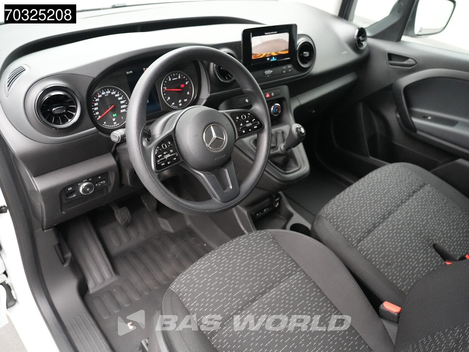 Mercedes Citan 112 L2H1 LED Airco Camera Cruise Parkeersenso, Stof, Gebruikt, Euro 6, 4 cilinders
