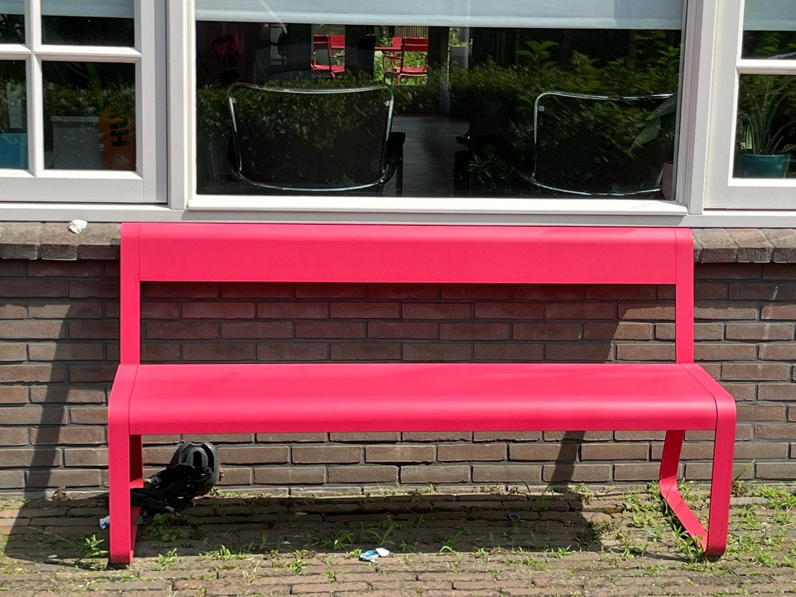 Fermob Bellevie tuinbank zgan, Tuin en Terras, Ophalen, Zo goed als nieuw, Metaal