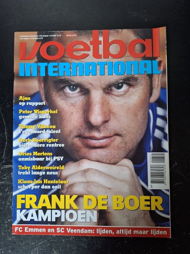 Magazine - Ajax landskampioen 2012, Ophalen of Verzenden, Zo goed als nieuw, Ajax, Boek of Tijdschrift