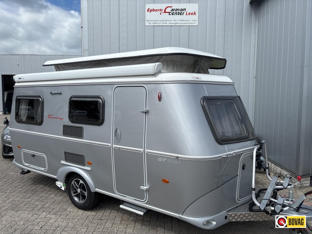 Eriba Touring Troll 540 GT Mover/Thule luifel, Caravans en Kamperen, Caravans, Standaardzit, Bedrijf, Tot en met 3, Eriba