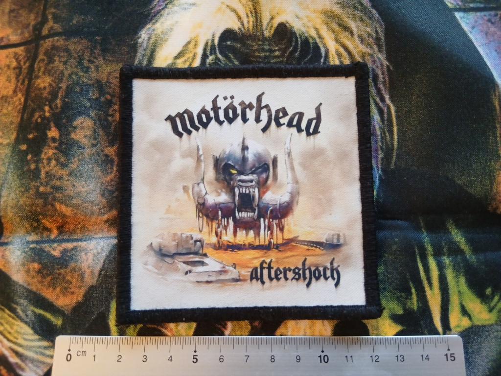 Motorhead mooie afterschock printed patch 38, Verzenden, Nieuw, Kleding