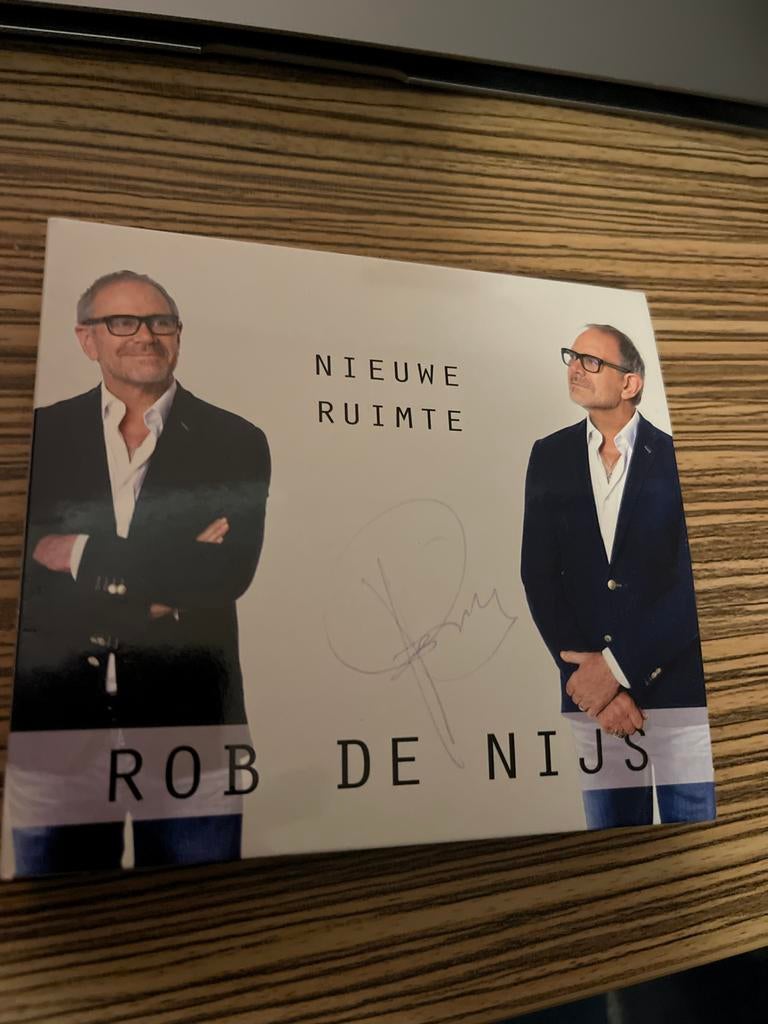 Rob de Nijs - Nieuwe Ruimte CD met handtekening, Ophalen of Verzenden, Zo goed als nieuw