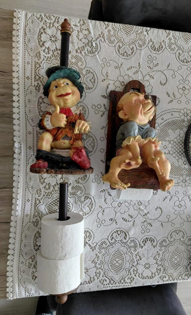 Twee leuke Efteling Laven toiletrolhouders, Verzamelen, Efteling, Ophalen, Gebruikt, Gebruiksvoorwerp