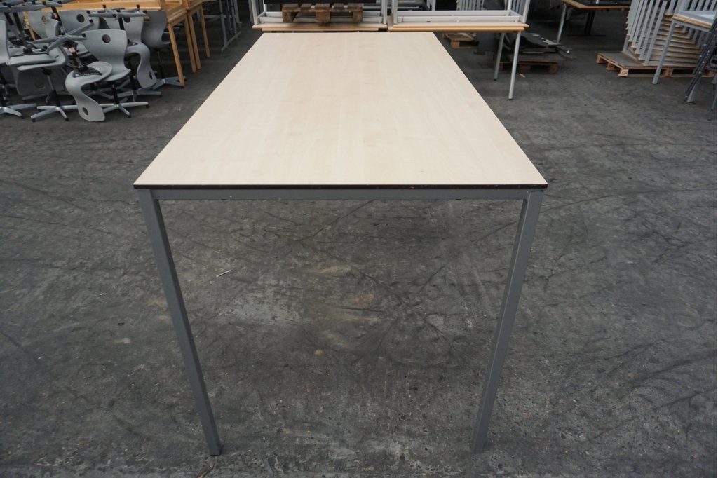 Hoge tafel werktafel statafel stamtafel eettafel 100x200x110, Gebruikt, 100 tot 150 cm, Niet ingevuld, 200 cm of meer