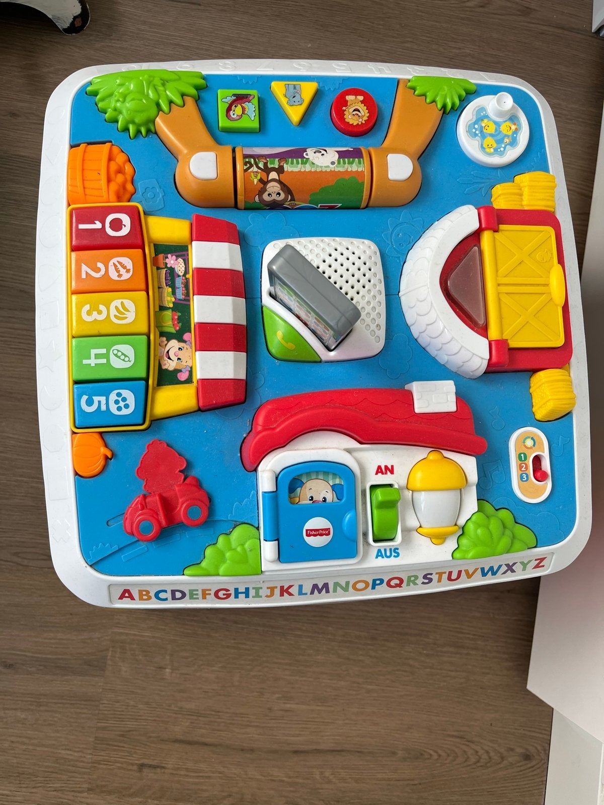 Speeltafel dreumes/peuter met geluid en tweetalig, Ophalen, Gebruikt, Overige typen, Met geluid