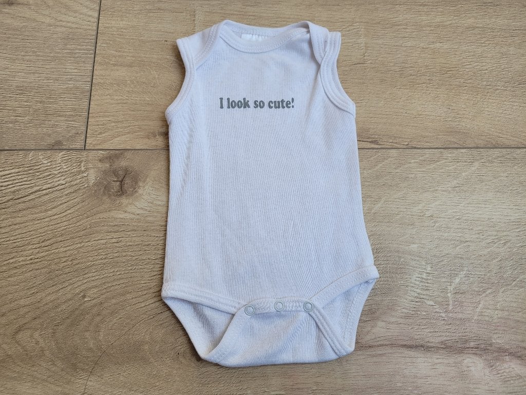 BASIC COLLECTION witte romper maat 50/56 *nieuw* ~ SJ2162, Kinderen en Baby's, Nacht- of Onderkleding, Jongetje of Meisje, Nieuw