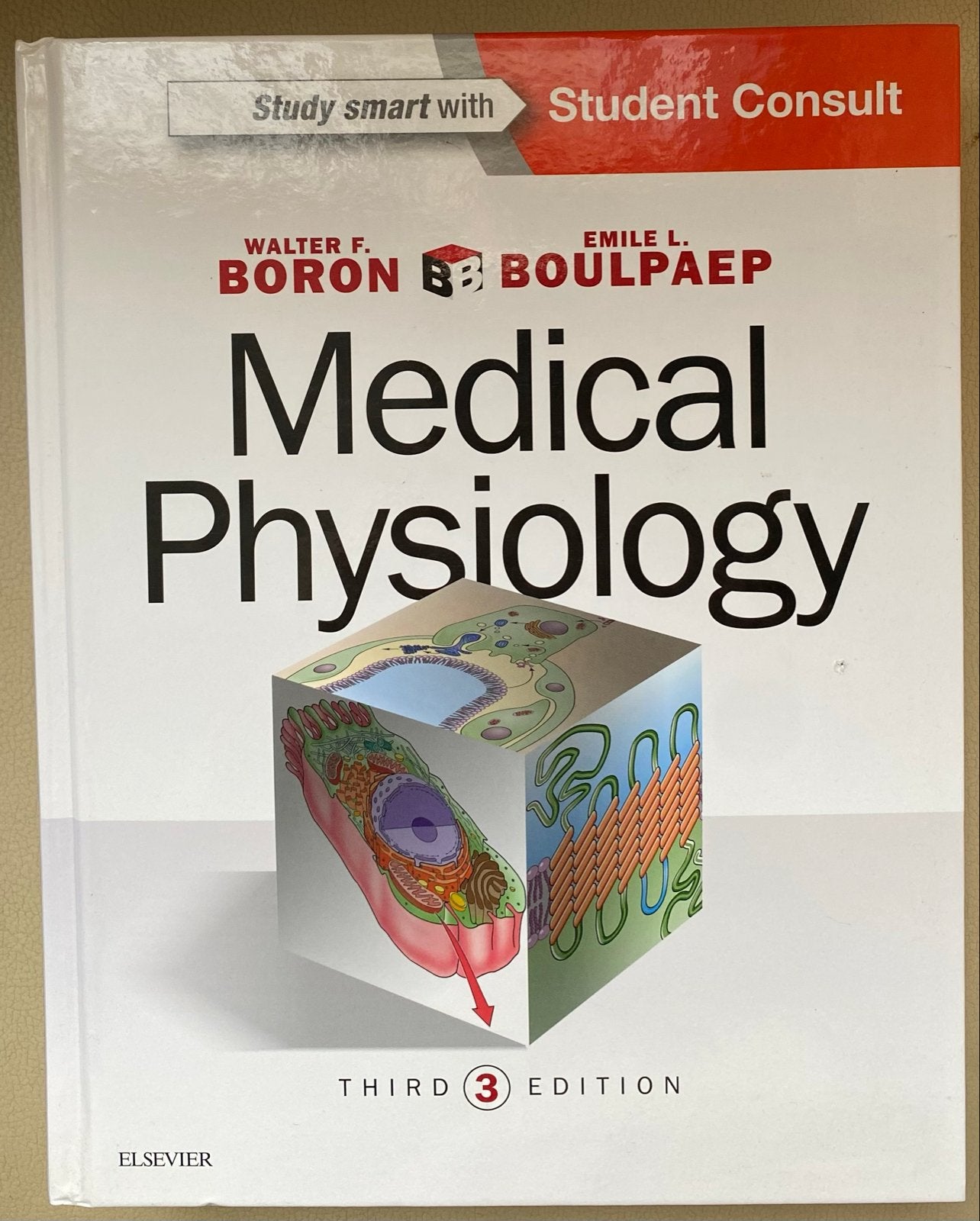 Medical Physiology - Boron & Boulpaep (3e editie), Ophalen of Verzenden, Beta, Zo goed als nieuw, WO