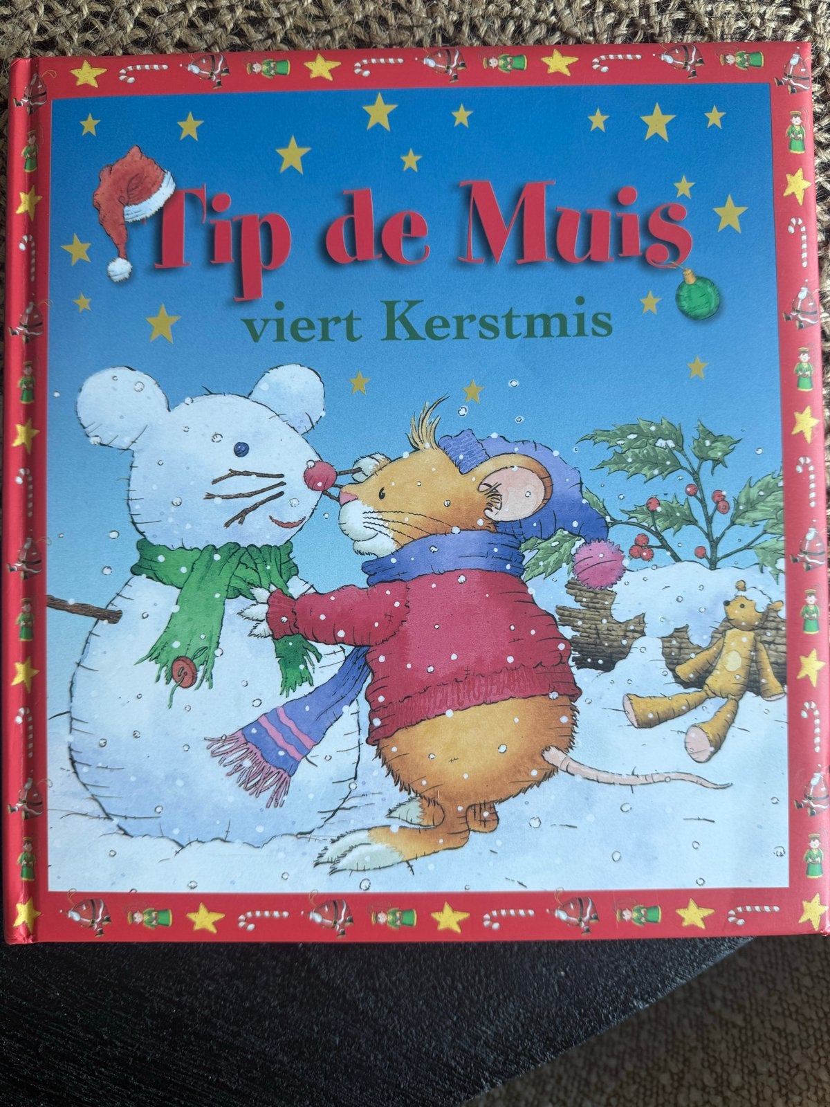 Tip de Muis viert Kerstmis - Prentenboek, Ophalen of Verzenden, Zo goed als nieuw, 2 tot 3 jaar