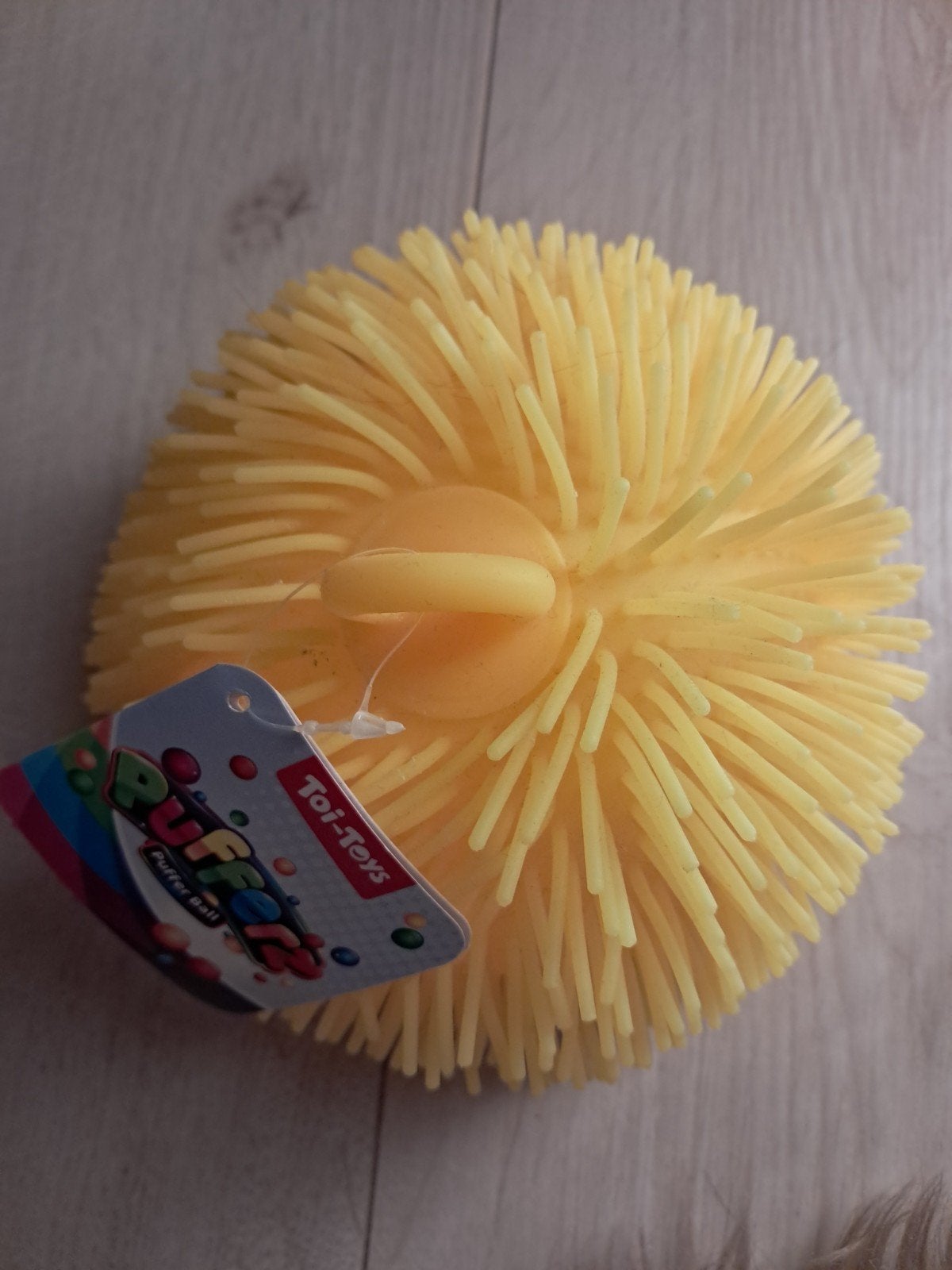 Toi-Toys Pufferz Puffer Bal Geel - Nieuw, Ophalen of Verzenden, Nieuw, Jongen of Meisje