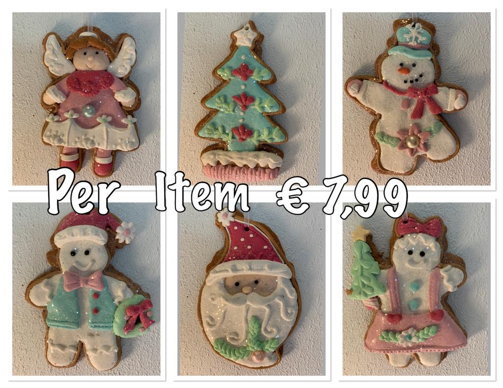 Gingerbread hangers : Kurt Adler, Ophalen of Verzenden, Nieuw