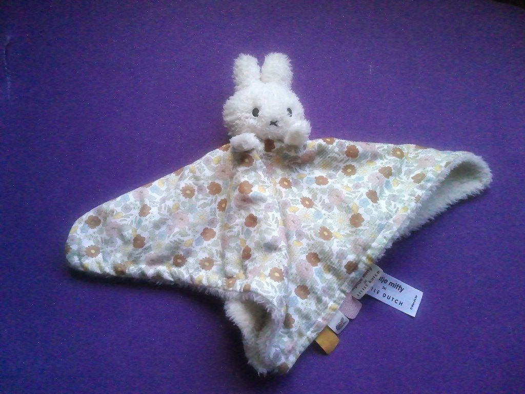 TIAMO LITTLE DUTCH Knuffeldoekje KONIJN NIJNTJE MIFFY *Nieuw, Nijntje, Ophalen of Verzenden, Met label, Tiamo