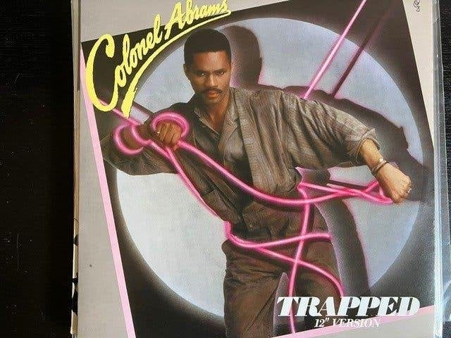 Colonel Abrams - Trapped maxi singel 1985, Ophalen of Verzenden, 1980 - 1989, Zo goed als nieuw, 12 inch
