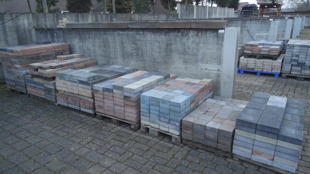 Zeer mooie Sierbestrating, Nieuwe Marlux restpartij stenen!, Ophalen, Gecoat, Klinkers, Nieuw