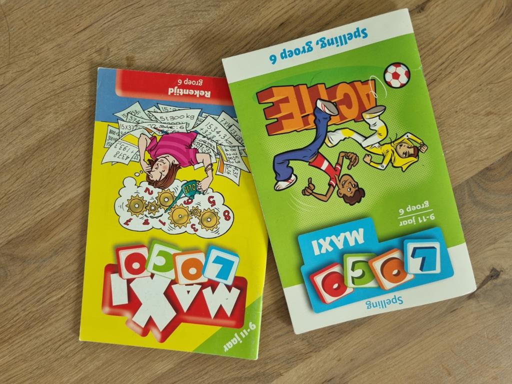 Maxi Loco boekjes: Rekentijd en Spelling Groep 6, Boeken, Ophalen of Verzenden, Alpha, Zo goed als nieuw, Overige niveaus