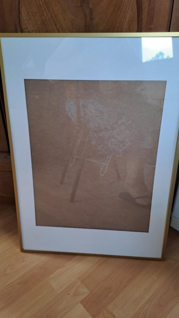 Ikea goudkleur lijst * 70 x 50 cm * NIEUW, Huis en Inrichting, Woonaccessoires | Lijsten, Ophalen, Minder dan 50 cm, Nieuw, Minder dan 50 cm