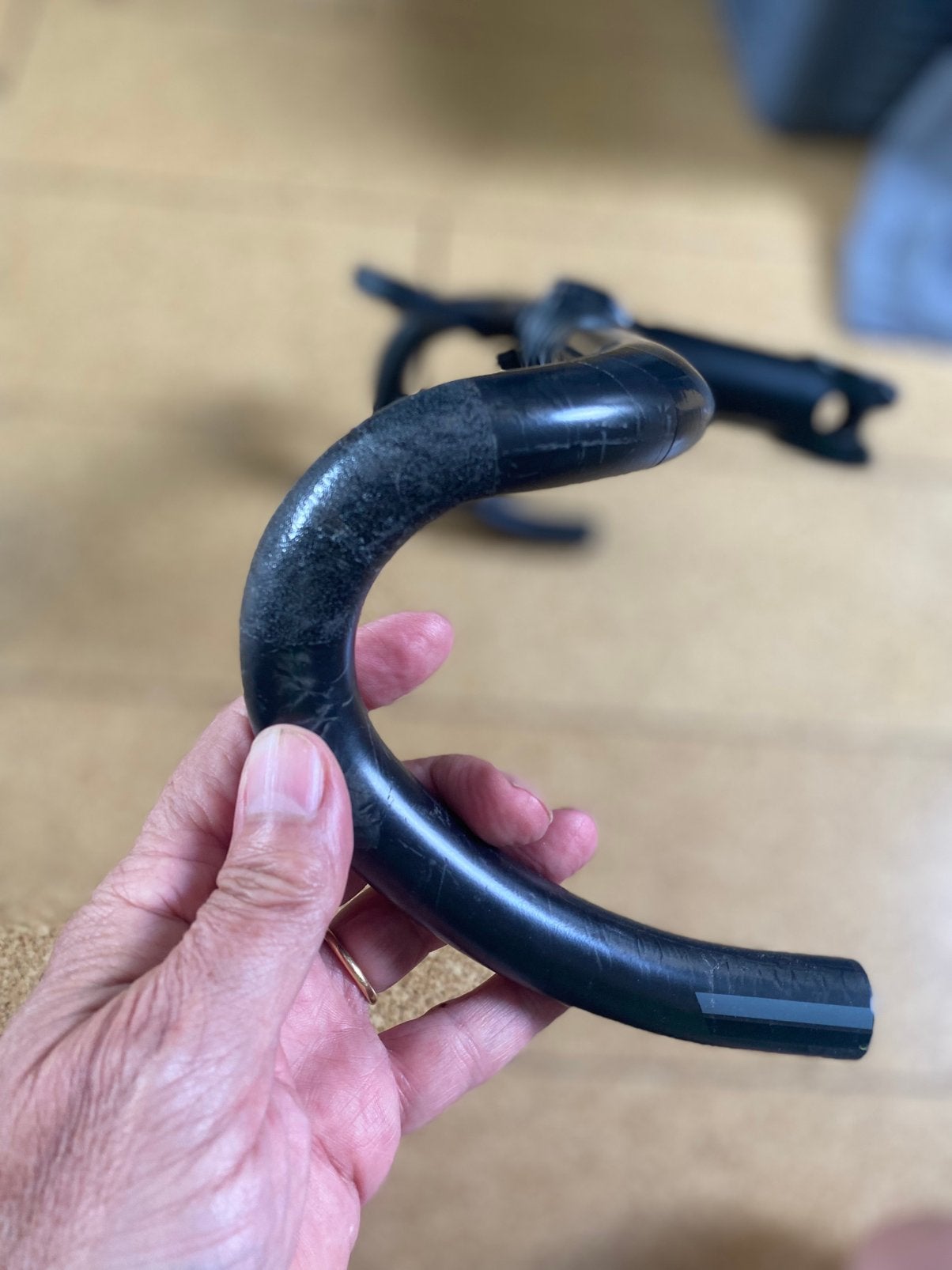 Fsa k-force compact carbon stuur 42 cm, Ophalen of Verzenden, Zo goed als nieuw, Stuur, Carbon